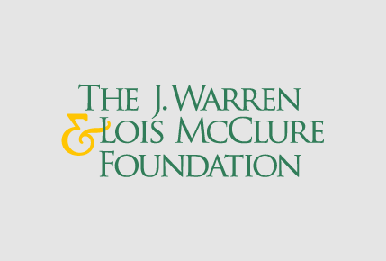 The J. Warren & Lois McClure Foundation Logo