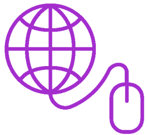 Globe with mouse attached